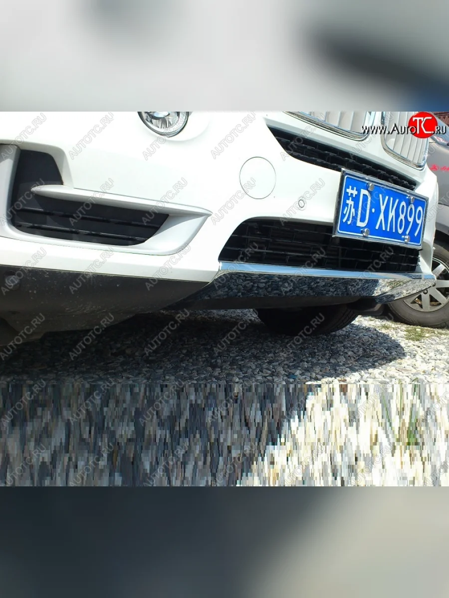 Накладка на передний бампер SuvStyle BMW X5 F15 (2013-2018) (Неокрашенная)  в Керчи Республика Крым