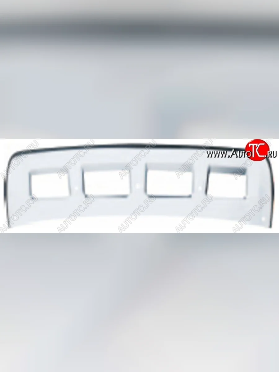 Накладка на передний бампер SuvStyle Audi Q5 8R дорестайлинг (2008-2012) (Неокрашенная)  в Перми Пермском крае