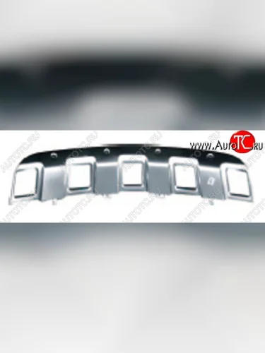 Накладка на передний бампер SuvStyle Mercedes-Benz ML class W164 дорестайлинг (2005-2008)