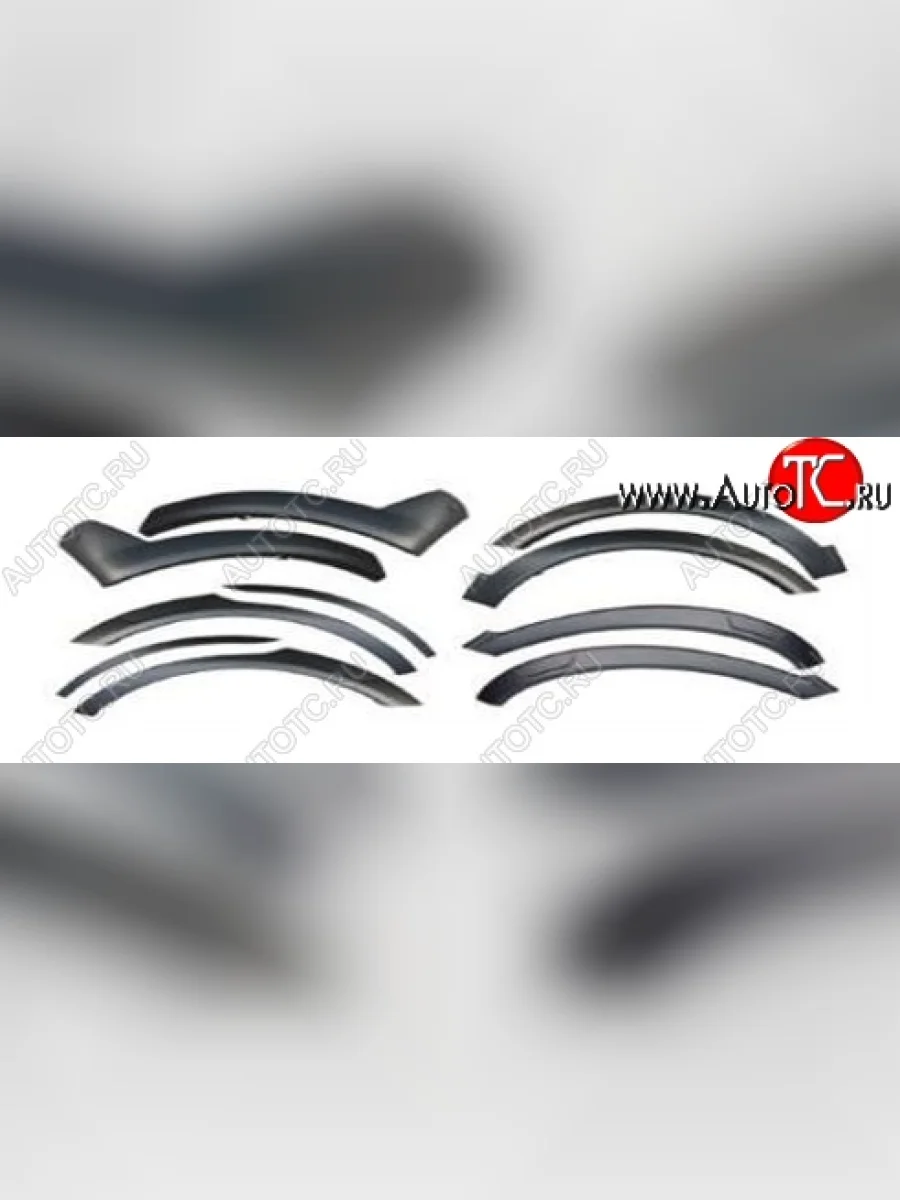 Накладки на колёсные арки SuvStyle Hyundai Santa Fe CM дорестайлинг (2006-2009) (Неокрашенные)  в Перми Пермском крае