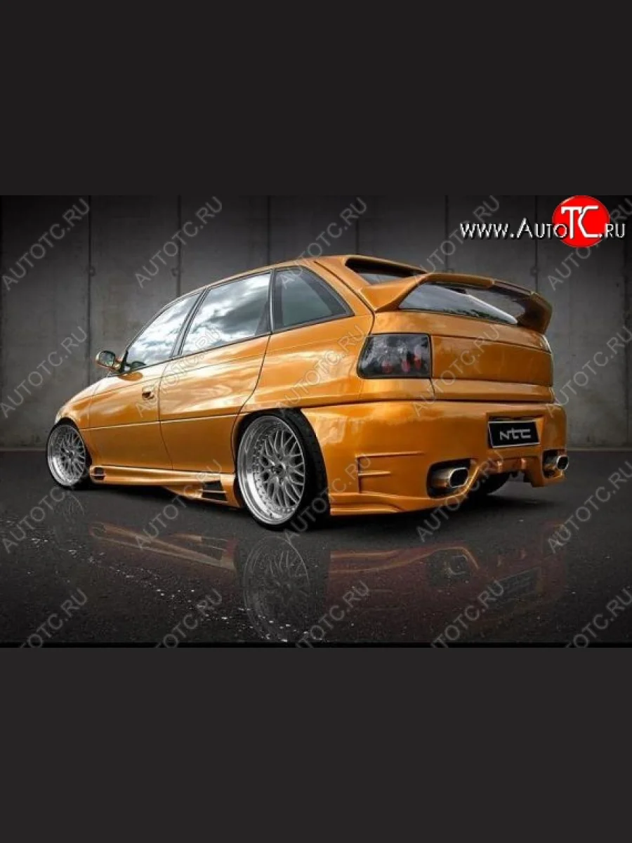 Задний бампер N1 Opel Astra F седан рестайлинг (1994-1998)  в Воронеже Воронежской области