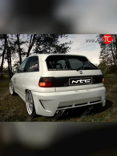 Задний бампер NTC Opel Astra F седан рестайлинг (1994-1998)