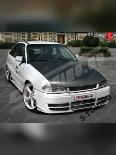 Передний бампер ST Opel Astra F седан рестайлинг (1994-1998)