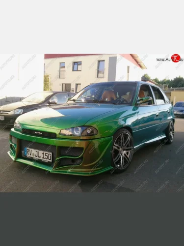 Передний бампер МК1 Opel Astra F седан рестайлинг (1994-1998)