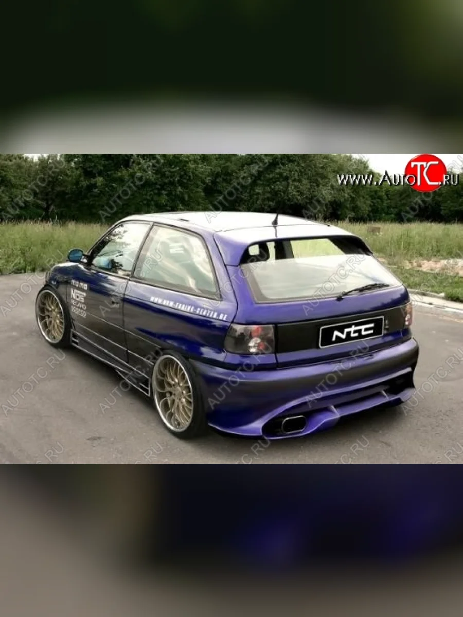 Пороги накладки N3 Opel Astra F седан рестайлинг (1994-1998)  в Керчи Республика Крым