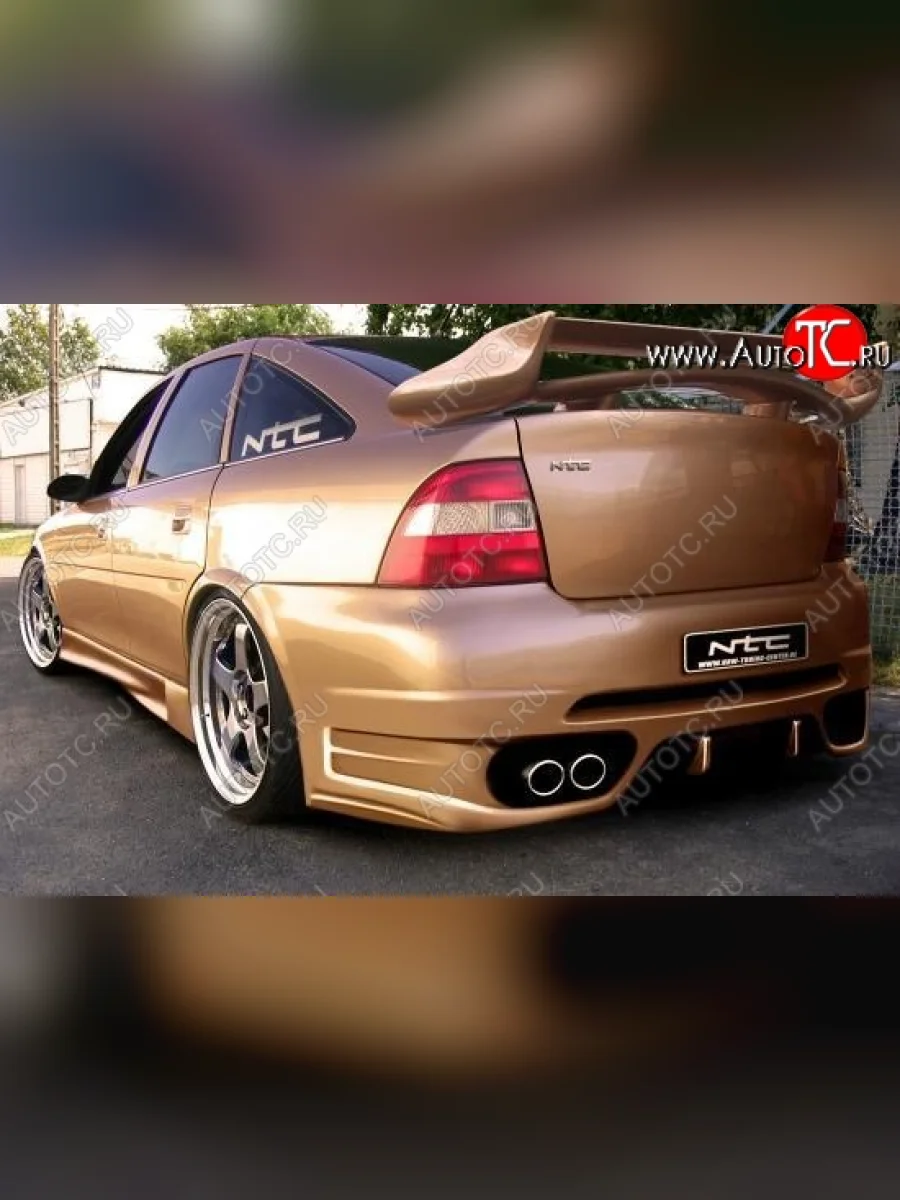 Задний бампер NTC Opel Vectra B седан дорестайлинг (1995-1999)  в Самаре Самарской области