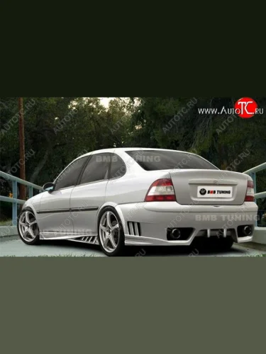 Задний бампер ST1 Opel Vectra B седан дорестайлинг (1995-1999)