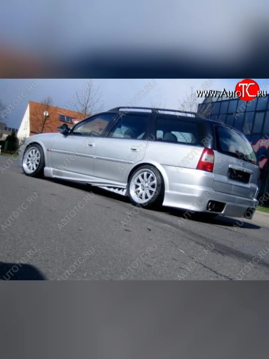 Задний бампер (универсал) Rieger Opel Vectra B седан дорестайлинг (1995-1999)  в Перми Пермском крае