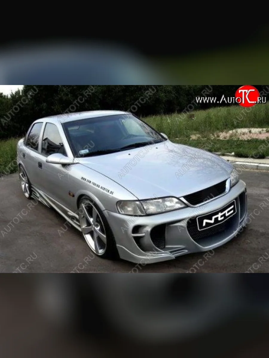 Передний бампер EVO Opel Vectra B седан дорестайлинг (1995-1999)  в Перми Пермском крае