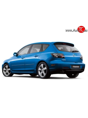 Спойлер Light Mazda 3/Axela  BK (2003-2009) дорестайлинг, хэтчбэк, рестайлинг, хэтчбэк