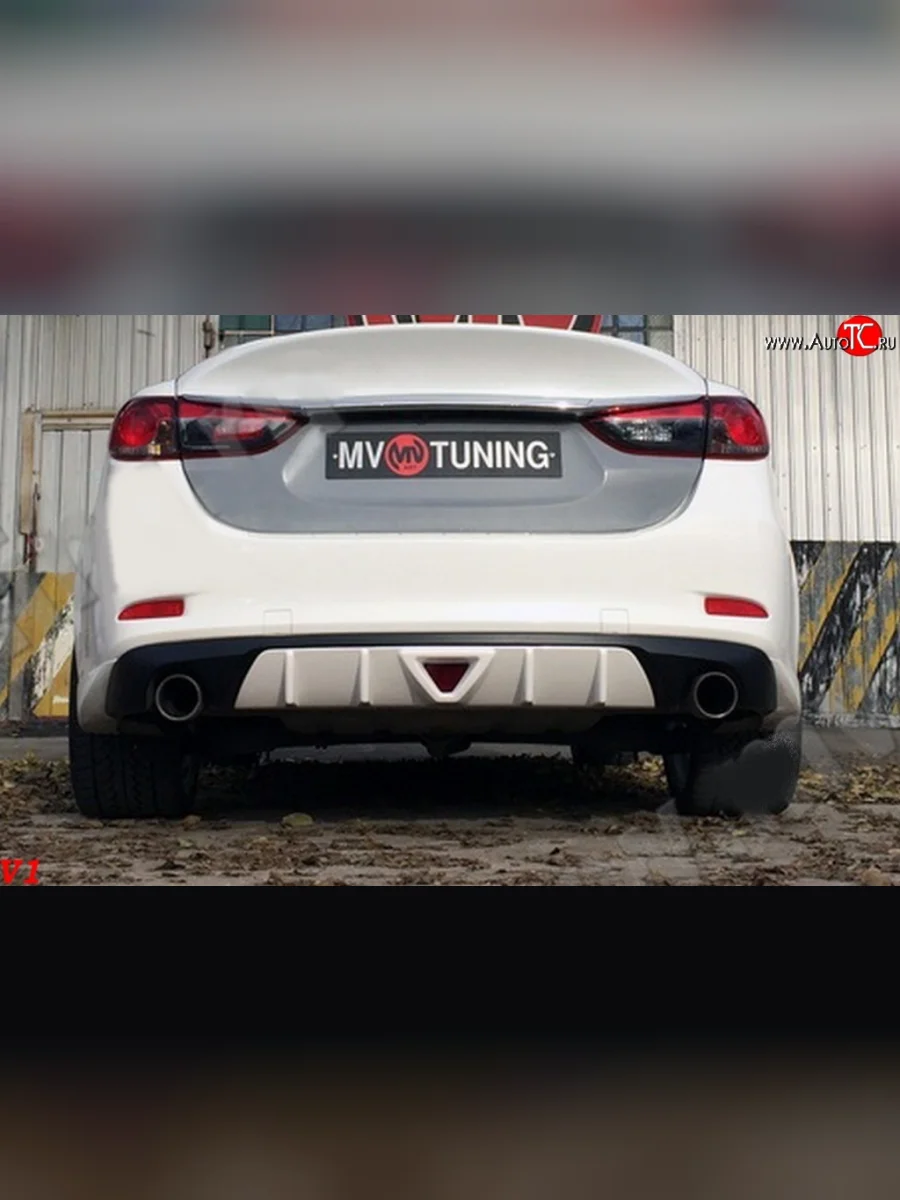 Крышка багажника SkyActivSport Mazda 6 GJ 1-ый рестайлинг седан (2015-2018) (Неокрашенная)  в Керчи Республика Крым