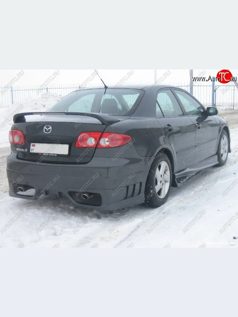 Задний бампер ST Mazda 6 GG седан дорестайлинг (2002-2005)  в Самаре Самарской области