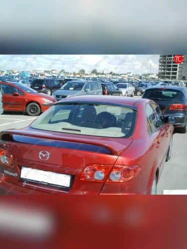 Козырёк на заднее стекло Jaguar Mazda 6 GG седан дорестайлинг (2002-2005)