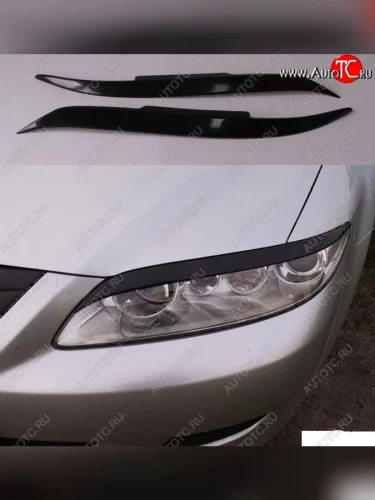 Реснички на фары Jaguar Mazda 6 GG седан дорестайлинг (2002-2005)