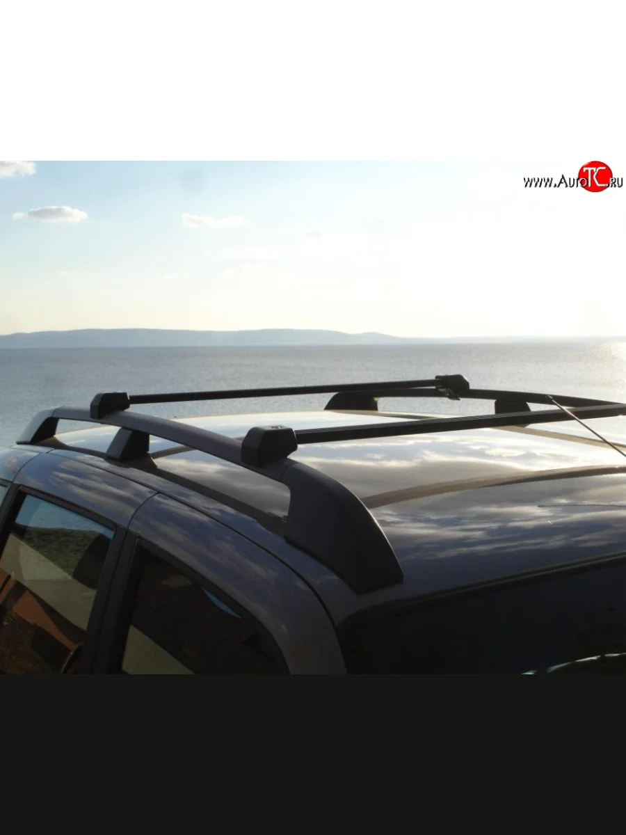 Комплект поперечин Лидер (для комплектации GLS, GLC (на штатные рейлинги))  Chevrolet Niva (2009-2020), Лада ВАЗ 2123 (Нива Шевроле) (2009-2021), Лада ВАЗ Нива Трэвел (2021-2025)  в Перми Пермском крае