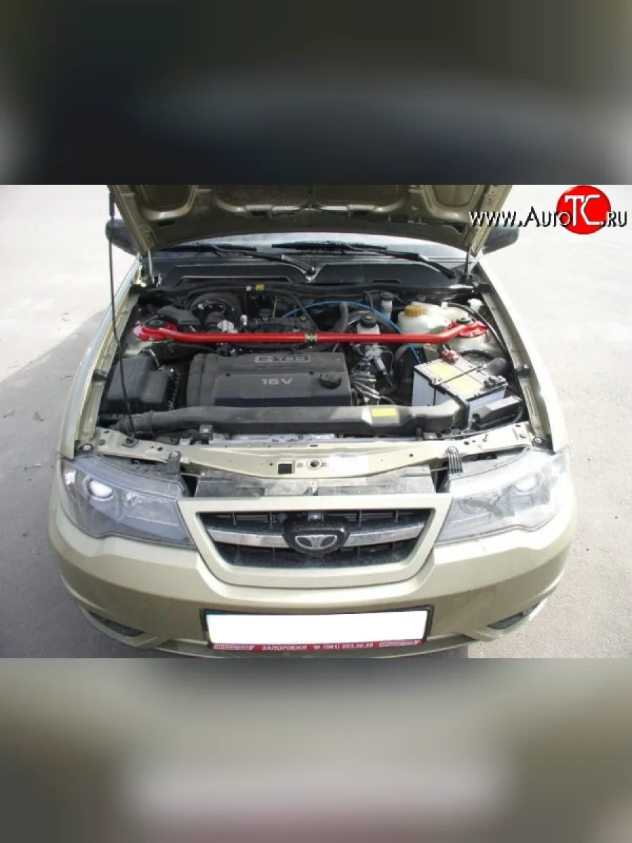 Растяжка передних стоек Sport Daewoo Nexia рестайлинг (2008-2015) (Нерегулируемая)  в Керчи Республика Крым