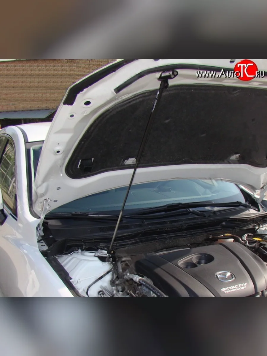 Упор капота Boomer Mazda 6 GJ дорестайлинг седан (2012-2015)  в Керчи Республика Крым