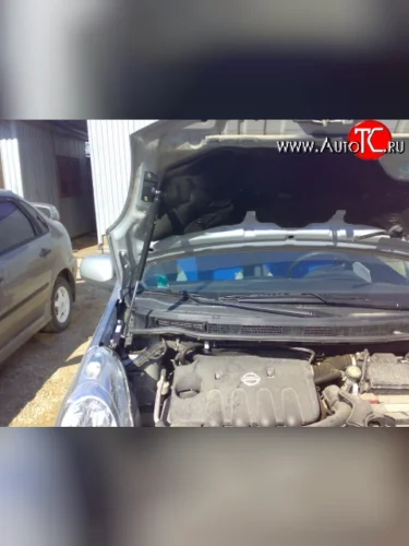 Упор капота Sport Nissan Note  1 (2004-2008) E11 дорестайлинг