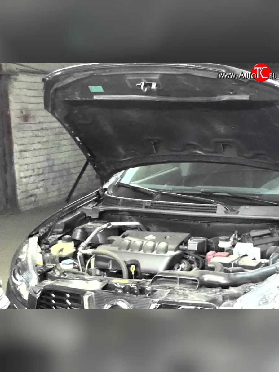 Упор капота Sport Nissan Qashqai 1 J10 рестайлинг (2010-2013)  в Воронеже Воронежской области