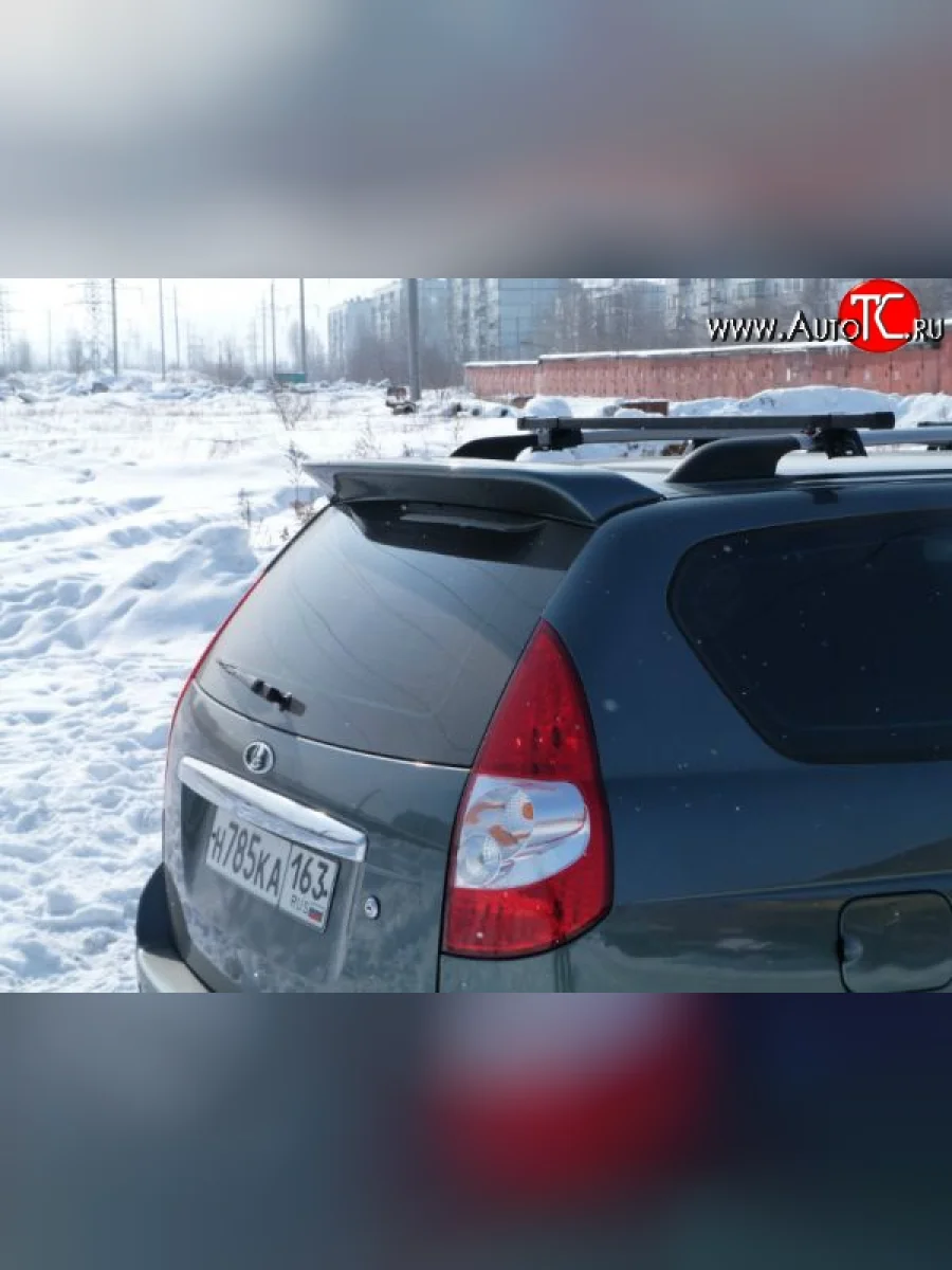 Спойлер Sport  Лада ВАЗ Приора (2008-2014) 2171 (Неокрашенный)  с доставкой в г. Керчь