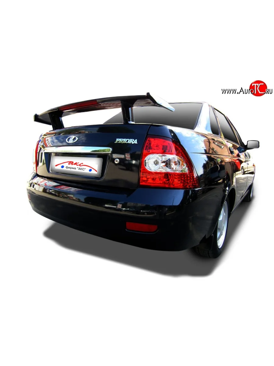 Средний универсальный спойлер Кураж Seat Toledo Mk1 седан (1991-1999) (Без места под стоп сигнал, Неокрашенный)  с доставкой в г. Пермь