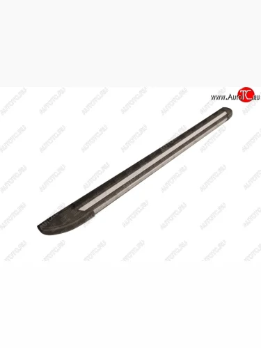 Алюминиевые пороги Slitkoff Luxe Black Suzuki Grand Vitara  JT 5 дверей (2012-2016) 2-ой рестайлинг