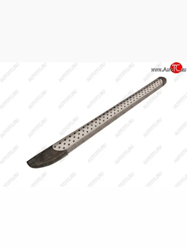 Алюминиевые пороги Slitkoff Standart Silver Toyota Venza  GV10 (2008-2012) дорестайлинг