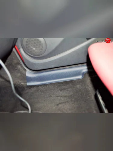 Накладки на ковролин порогов Kart RS Renault Sandero 1 (2009-2014)