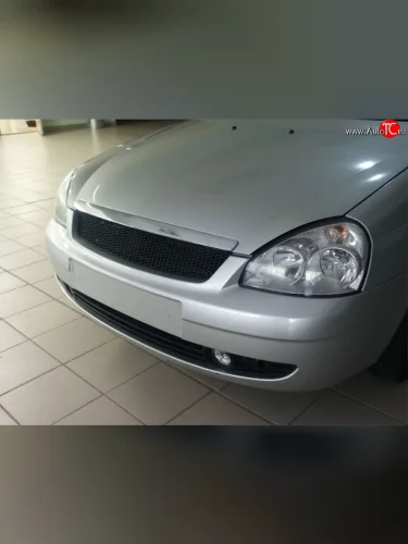 Решётка радиатора Car.T Лада ВАЗ Приора ( 2170,  2171,  2172,  21728) (2007-2018) седан дорестайлинг, универсал дорестайлинг , хэтчбек дорестайлинг, купе дорестайлинг, купе рестайлинг, седан рестайлинг, универсал рестайлинг, хэтчбек рестайлин