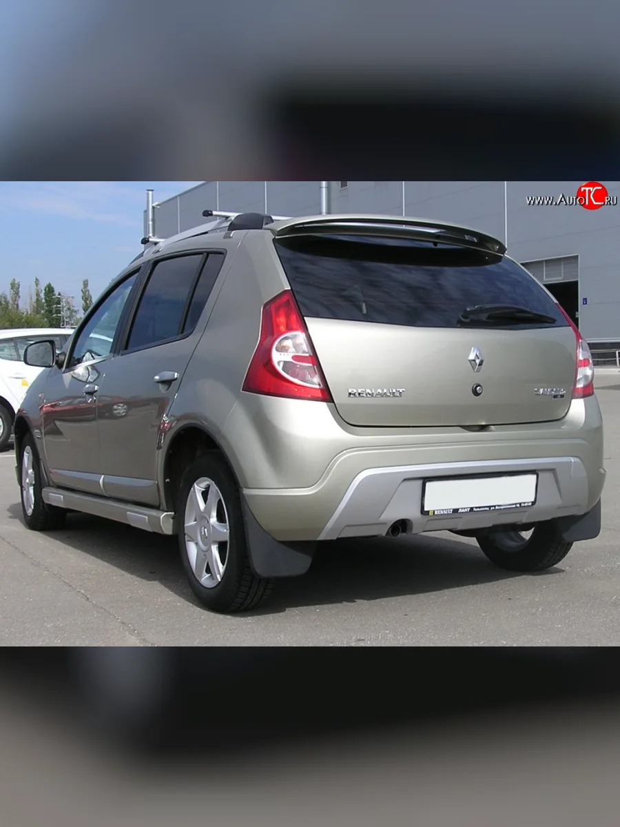 Спойлер Kart RS Renault Sandero Stepway 1 (2010-2014) (Неокрашенный)  в Перми Пермском крае