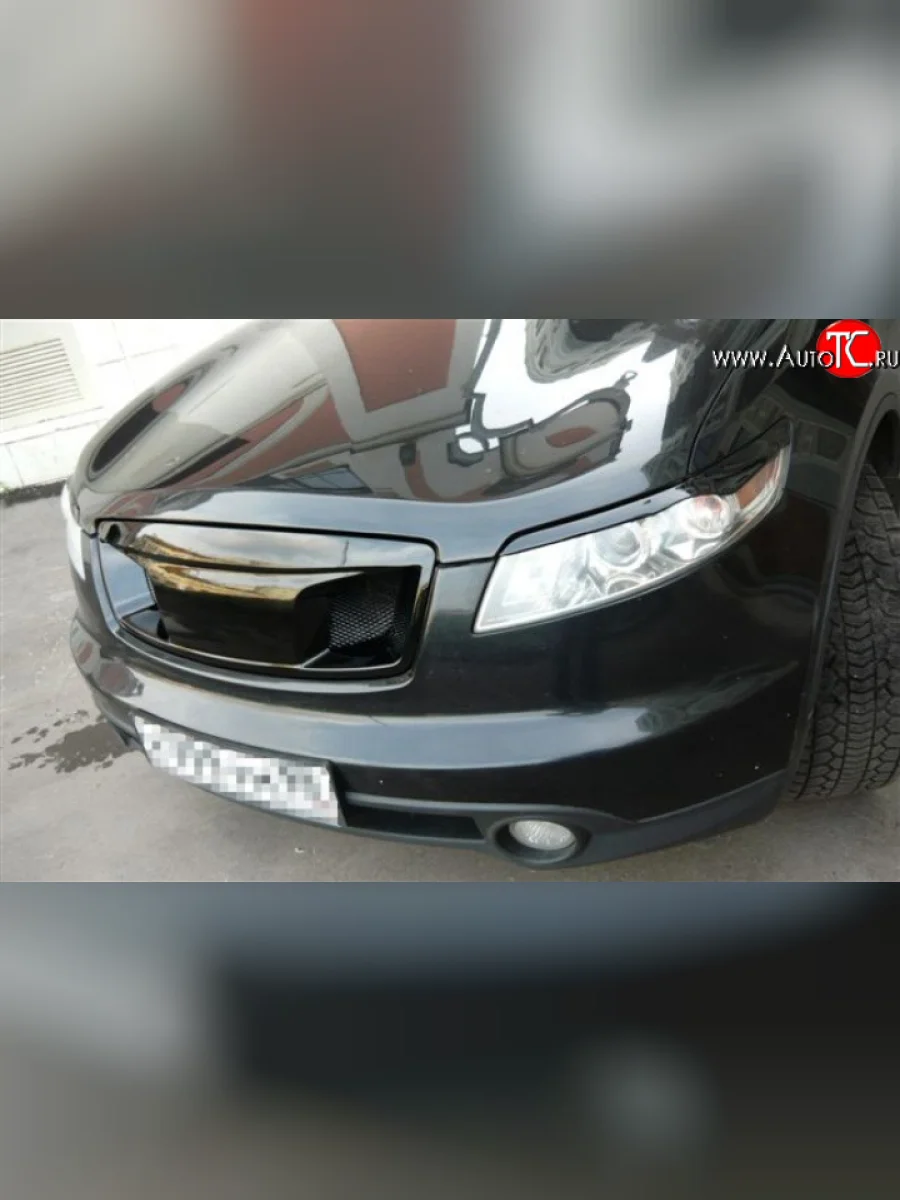 Реснички Devil INFINITI FX45 S50 рестайлинг (2005-2009) (Неокрашенные)  в Керчи Республика Крым