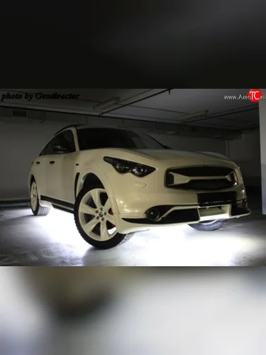 Радиаторная решётка Diablo INFINITI FX50 S51 дорестайлинг (2008-2011)