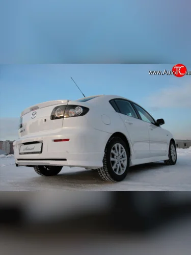 Пороги накладки Sunset Mazda 3/Axela BK дорестайлинг седан (2003-2006)