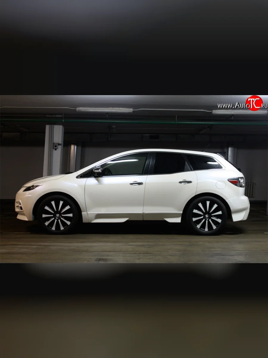 Пороги и накладки дверей One&Only Mazda CX-7 ER дорестайлинг (2006-2010) (Неокрашенные)  в Перми Пермском крае