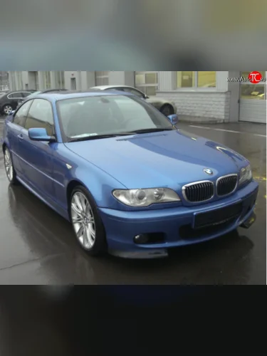 Накладки Sport-Style на передний бампер автомобиля BMW 3 серия E46 седан дорестайлинг (1998-2001)