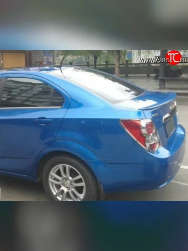 Лип спойлер M-VRS Chevrolet Aveo T300 седан (2011-2015)