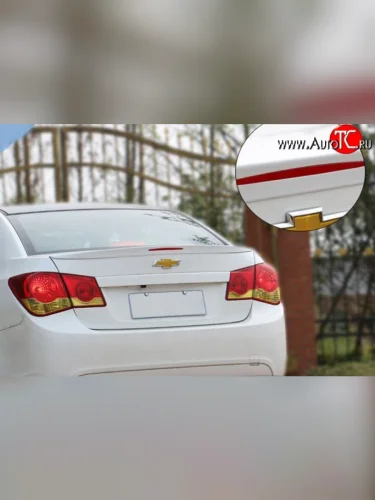 Лип спойлер M-VRS V2 Chevrolet Cruze J300 седан дорестайлинг (2009-2012)