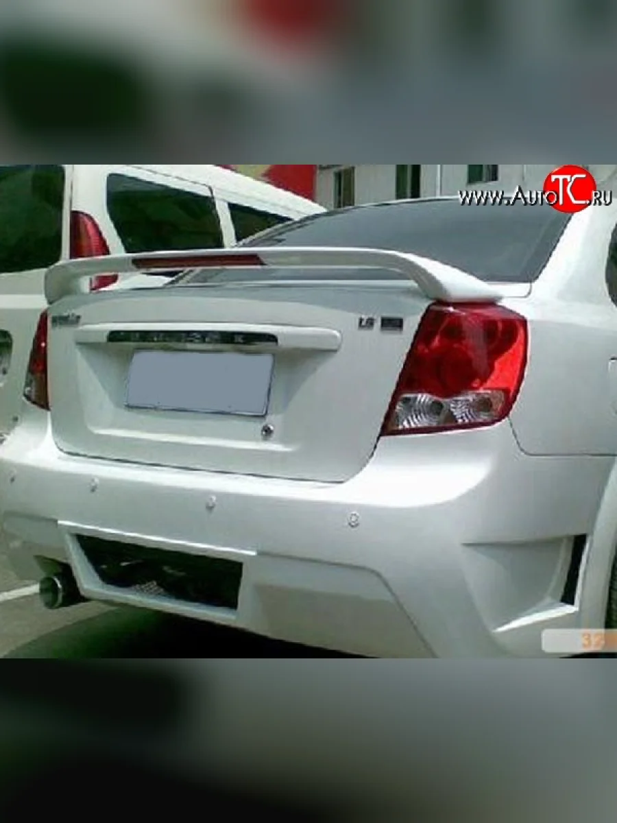 Спойлер M-VRS Chevrolet Lacetti седан (2002-2013) (Неокрашенный)  в Перми Пермском крае