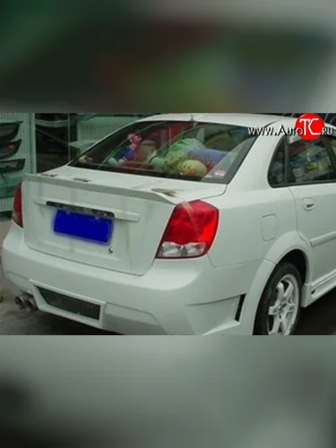 Лип спойлер M-VRS V2 Chevrolet Lacetti седан (2002-2013)
