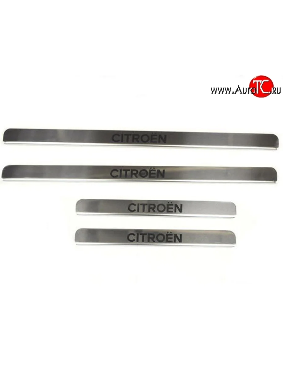Накладки на порожки автомобиля M-VRS (нанесение надписи методом окраски) CITROEN C8 (2002-2014)  в Керчи Республика Крым