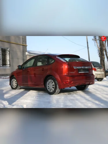 Накладка заднего бампера AutoTC Ford Focus 2 хэтчбэк 5 дв. рестайлинг (2007-2011)