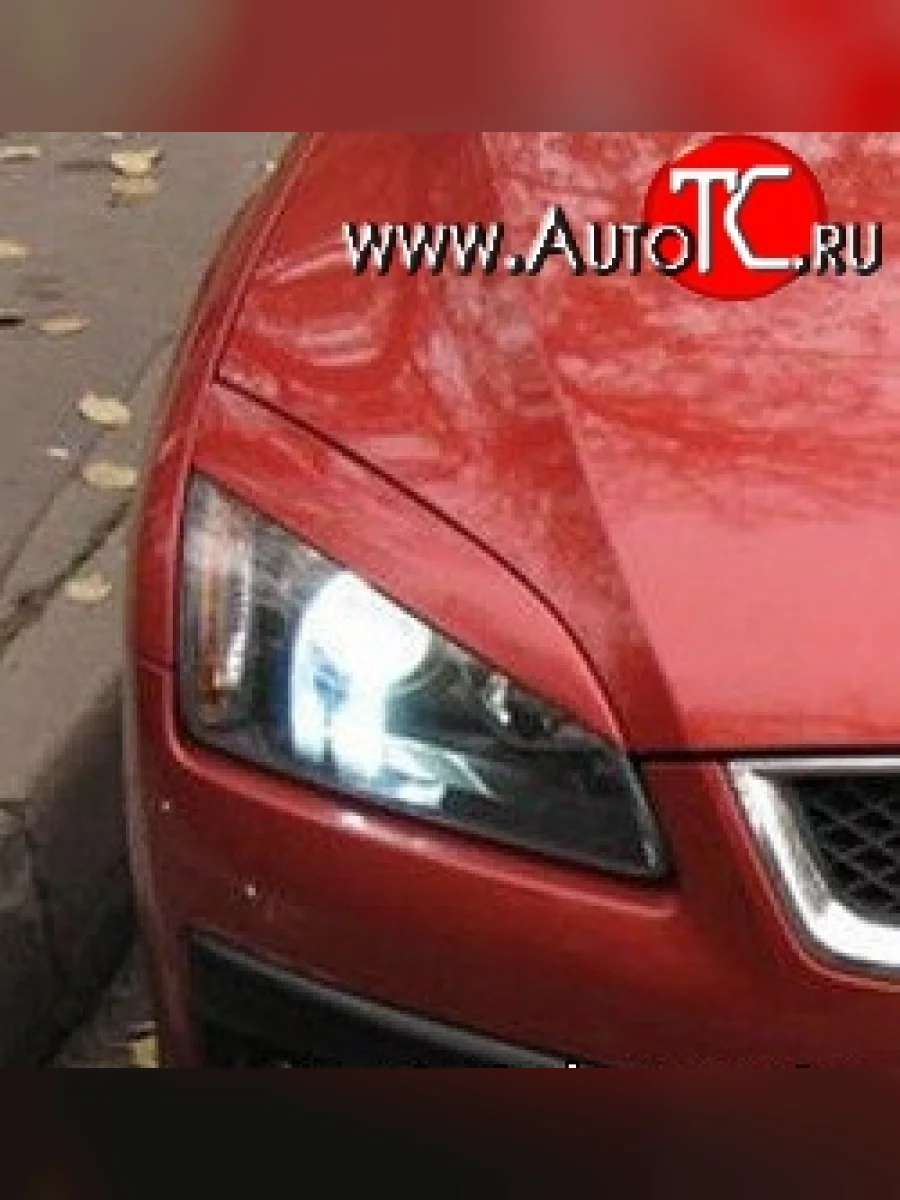Реснички Sport-Style Ford Focus 2 хэтчбэк 3 дв. дорестайлинг (2004-2007) (Неокрашенные)  в Перми Пермском крае