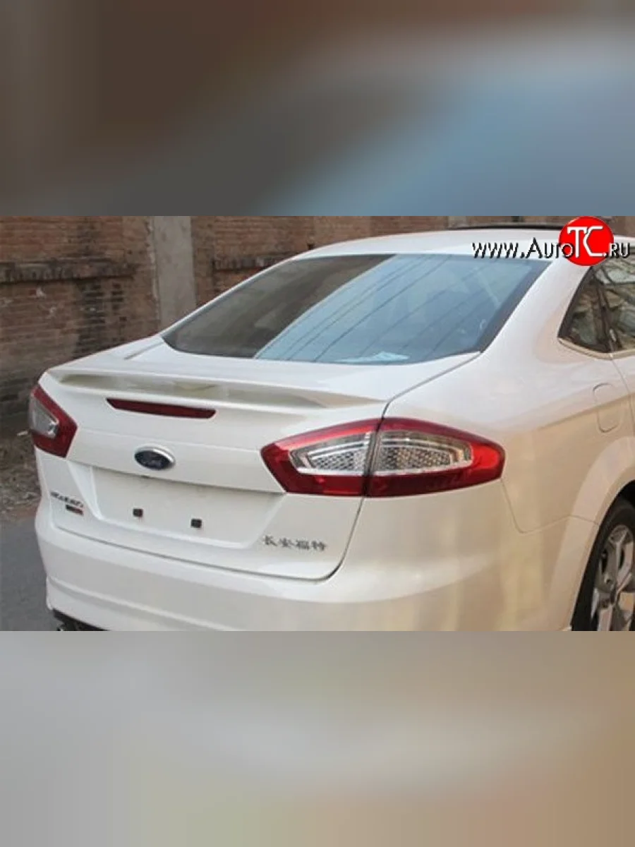 Спойлер (рестайлинг) M-VRS Ford Mondeo Mk4,BD дорестайлинг, седан (2007-2010) (Неокрашенный)  в Воронеже Воронежской области