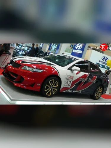 Передний бампер Night-Racing Honda Accord 7 CL седан дорестайлинг (2002-2005)