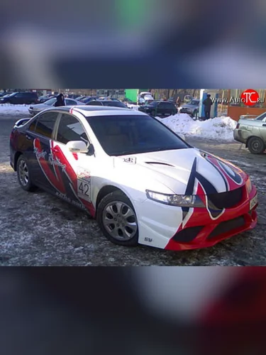 Пластиковый капот Night-Racing Honda Accord 7 CL седан дорестайлинг (2002-2005)