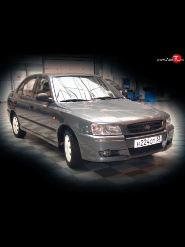 Реснички E-Sport Hyundai Accent 2 LC седан дорестайлинг (ТагАЗ) (1999-2012)