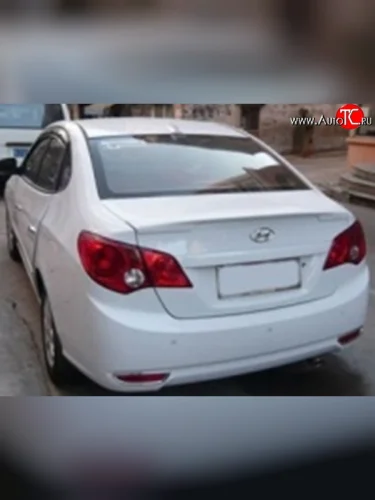 Лип спойлер M-VRS Hyundai Elantra HD (2006-2011)
