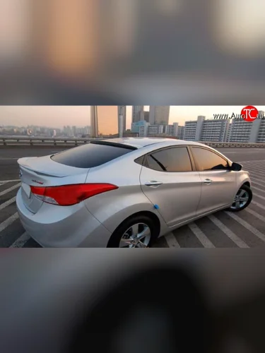Козырёк на заднее стекло M-VRS Hyundai Elantra MD дорестайлинг (2010-2013)