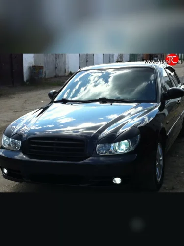 Реснички на фары M-VRS 3 Hyundai Sonata EF рестайлинг ТагАЗ (2001-2013)