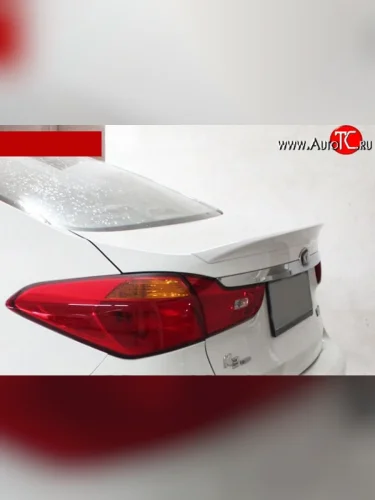 Лип спойлер K3 KIA Cerato 3 YD дорестайлинг седан (2013-2016)
